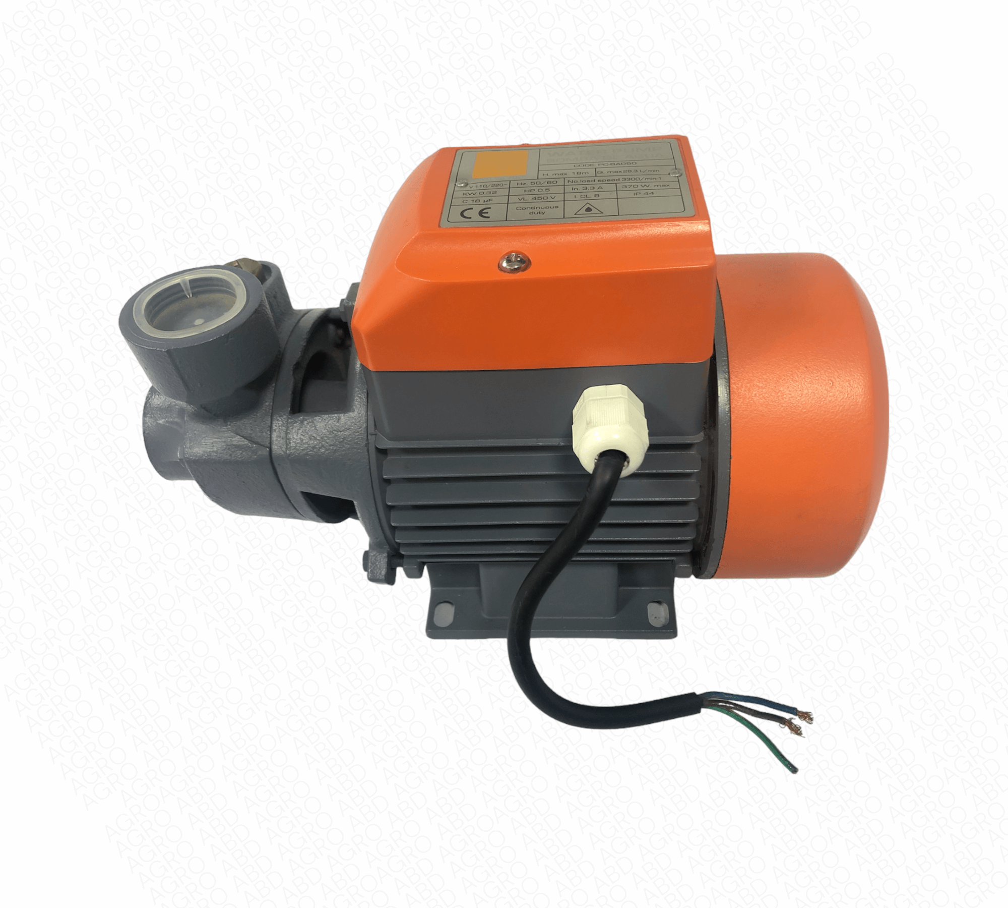 Bomba De Agua Importada De 1/2hp Damaschke Pc-Ba050 115100