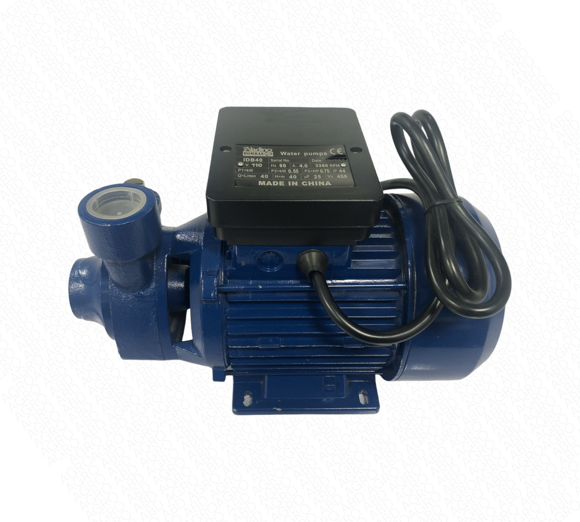 Bomba De Agua Importada De 3/4 Hp Aladino Idb40 115101