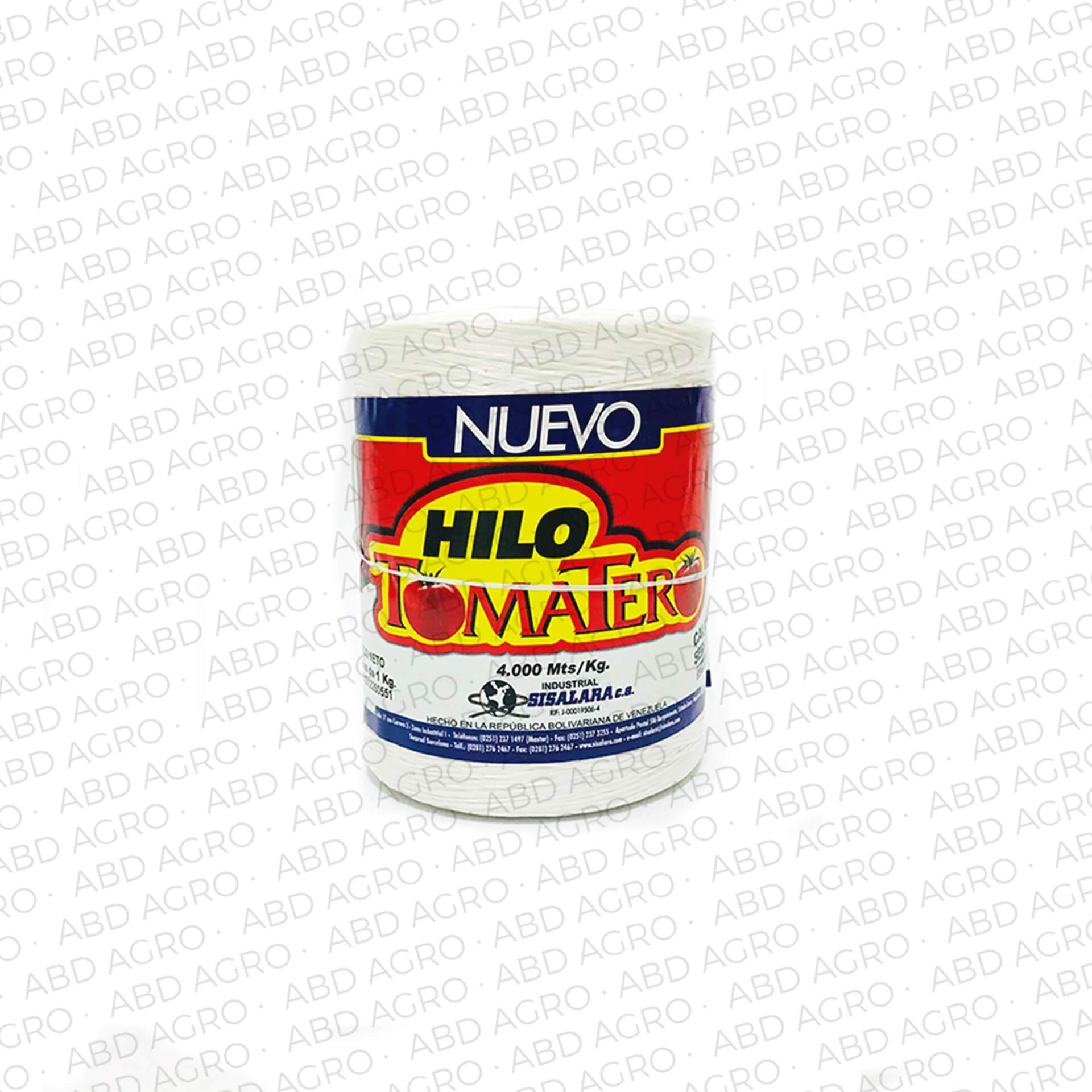 Rollos De Nylon Tomatero Blanco