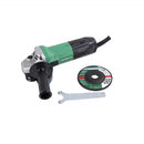 Metabo Esmeril angular de 4,5 pulgadas y 6,2 amp con cable y interruptor deslizante HPT de