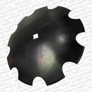 24" x 6 mm Notched Disc Blades