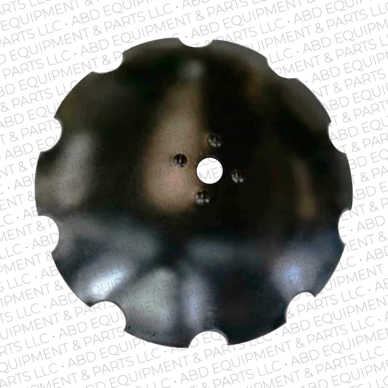 32" x 12 mm Notched Disc Blades with 4 Dimples