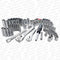 CRAFTSMAN  Juego de herramientas mecánicas de 105 piezas, cromo pulido de combinación métrica y estándar (SAE)